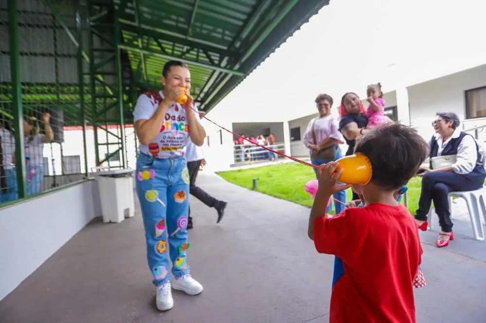 BRINCAR PARA CRESCER: AÇÃO REÚNE CERCA DE 500 CRIANÇAS EM CANAÃ DOS CARAJÁS